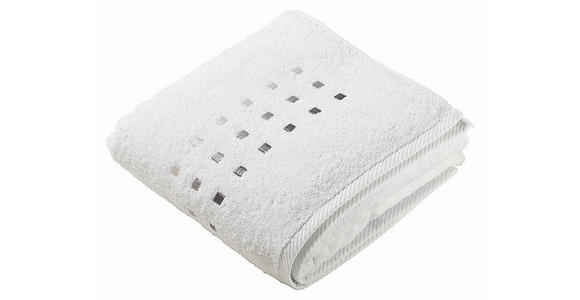 HANDTUCH 50/100 cm QUATTRO Weiß  - Weiß, KONVENTIONELL, Textil (50/100cm) - Esposa