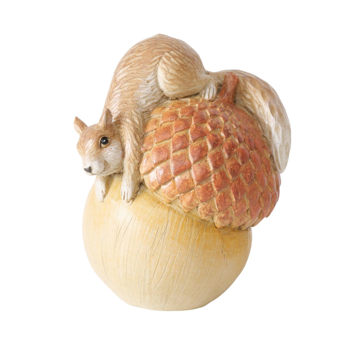 DEKOEICHHÖRNCHEN - Hellbraun, LIFESTYLE, Kunststoff (12/9,5/17,5cm)