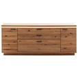 SIDEBOARD 210/84/44 cm  - Eichefarben/Anthrazit, Natur, Holz/Holzwerkstoff (210/84/44cm) - Linea Natura