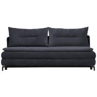 KANAPÉÁGY antracit  - fekete/antracit, Modern, textil/fém (208/73/92/102cm) - Novel