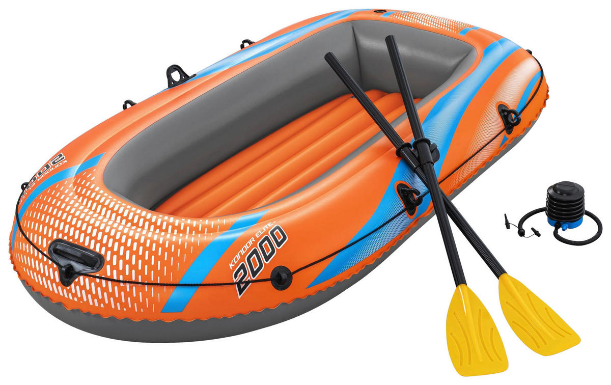 KAJAK  - Orange, KONVENTIONELL, Kunststoff (196/106/28cm) - Bestway