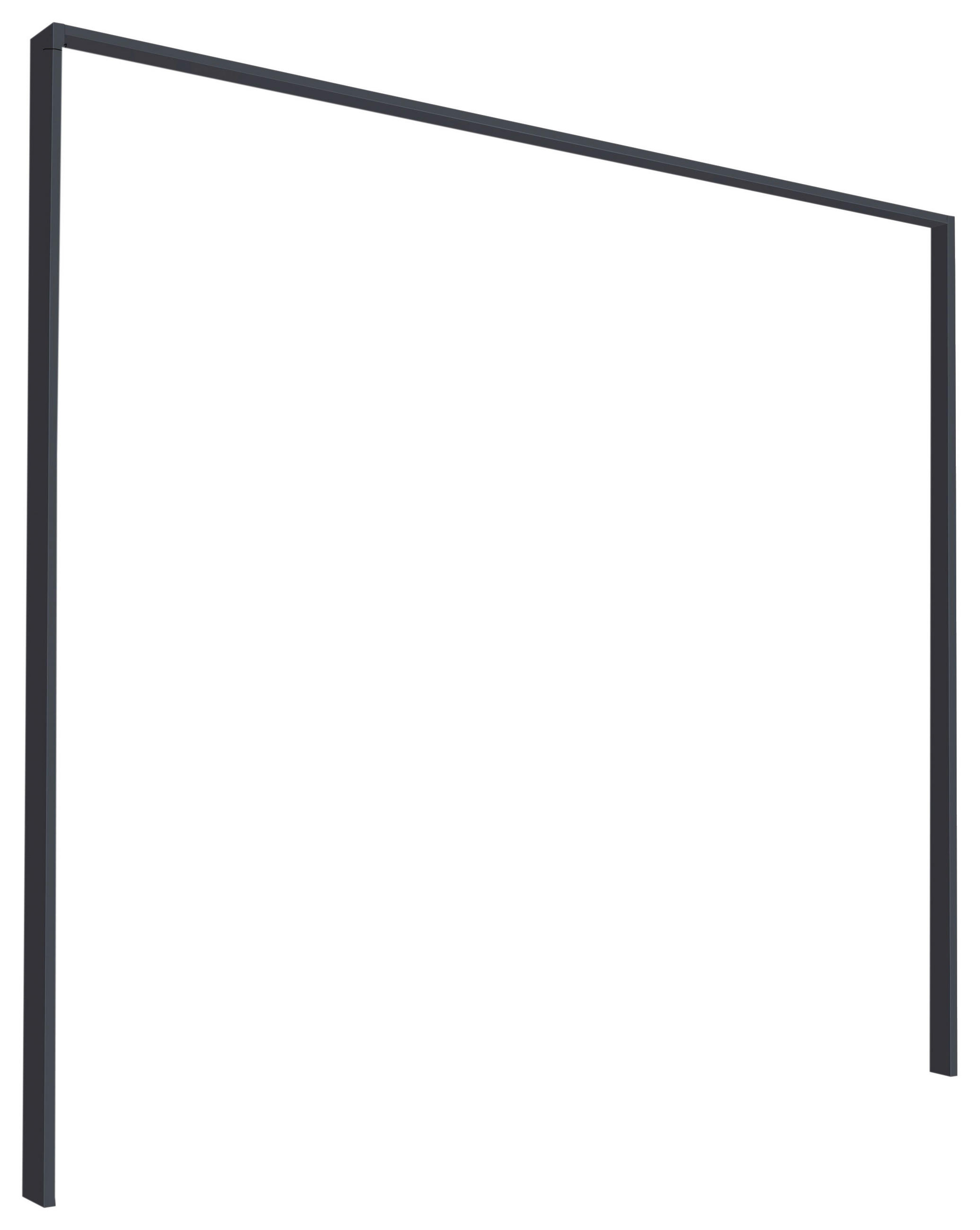 PASSEPARTOUTRAHMEN 230/212/58 cm   - Grau, Design, Holzwerkstoff (230/212/58cm) - Rauch Möbel