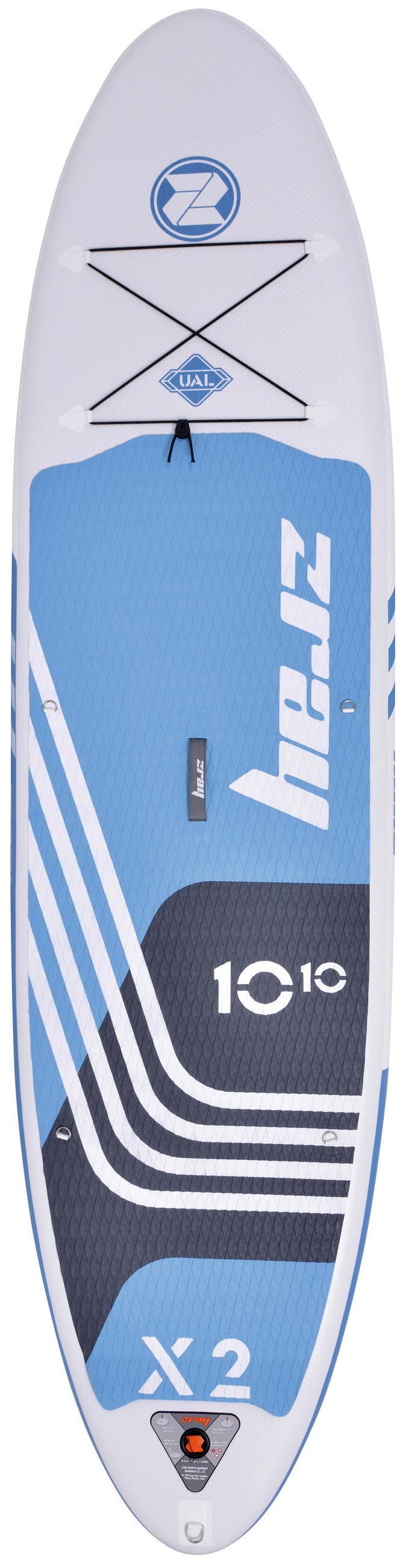 STAND-UP PADDLE BOARD ZRAY X-RIDER X2 10'10  - Blau/Schwarz, Basics, Kunststoff (330/81/15cm) - Atrigo