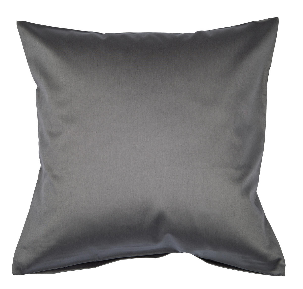 KOPFKISSENBEZUG Giacomo 40/40 cm  - Graphitfarben, Basics, Textil (40/40cm) - Janine