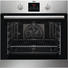 Backofen-Set - Edelstahlfarben, Basics, Glas/Metall - AEG