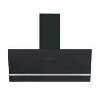 DUNSTABZUGSHAUBE  - Schwarz, Basics, Glas (90/111.60/29.6cm) - PKM