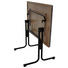 GARTENKLAPPTISCH 110/70/71 cm - Anthrazit, Design, Kunststoff/Metall (110/70/71cm) GARTENKLAPPTISCH 110/70/71 cm - Anthrazit, Design, Kunststoff/Metall (110/70/71cm)