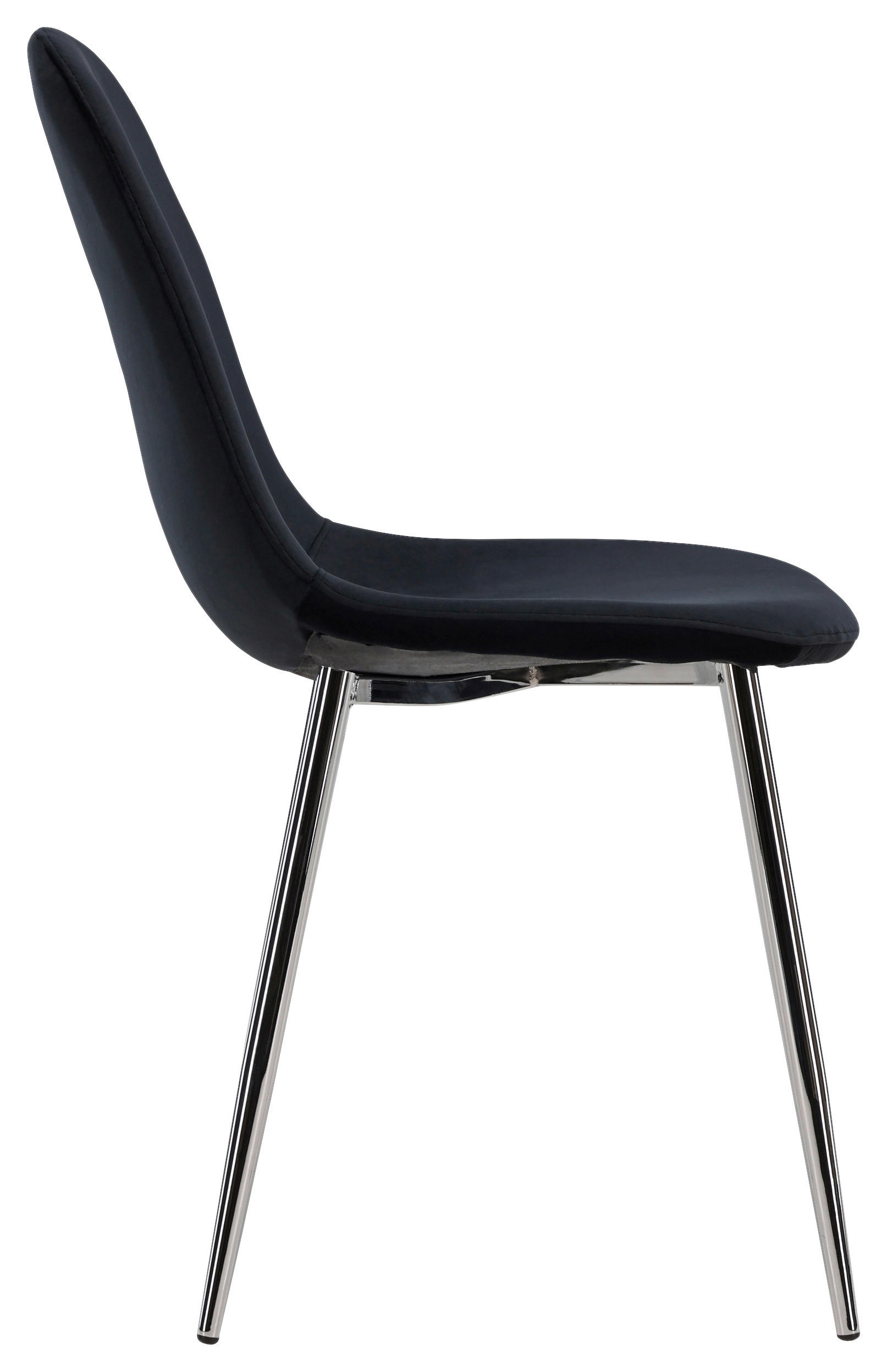 Thumbnail - Livetastic Stuhl-Set, Schwarz, Metall, Textil, 45x90x52 cm, Esszimmer, Stühle, Esszimmerstühle, Esszimmerstühle-Set