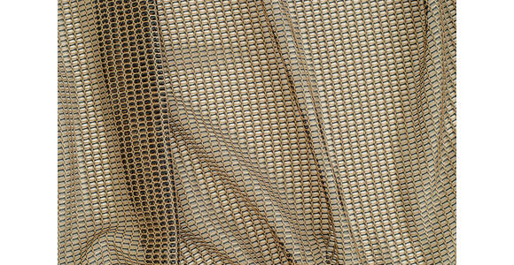 FERTIGVORHANG  transparent  140/245 cm   - Goldfarben/Petrol, Design, Textil (140/245cm) - Dieter Knoll