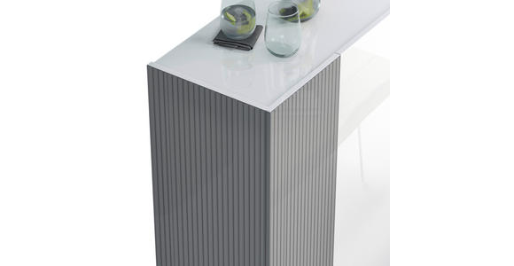 SCHUHSCHRANK in 87/113/34 cm - Schwarz/Weiß, Design, Glas/Holzwerkstoff (87/113/34cm) - Voleo