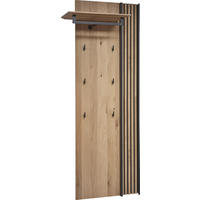 GARDEROBENPANEEL  in 79/196/35 cm  - Eichefarben, Design, Holz/Metall (79/196/35cm) - Johann Jakob