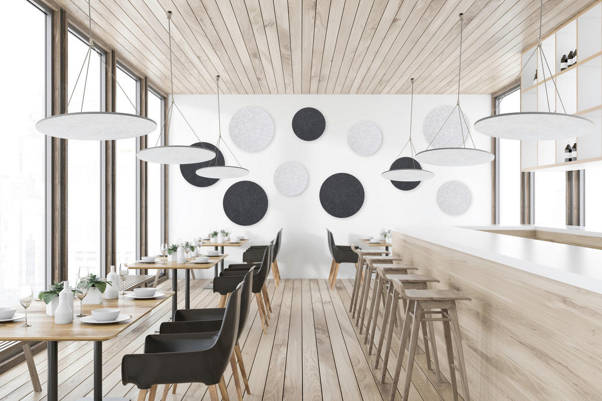 AKUSTIKPANEEL  - Anthrazit, Basics, Kunststoff (60/2,4cm)