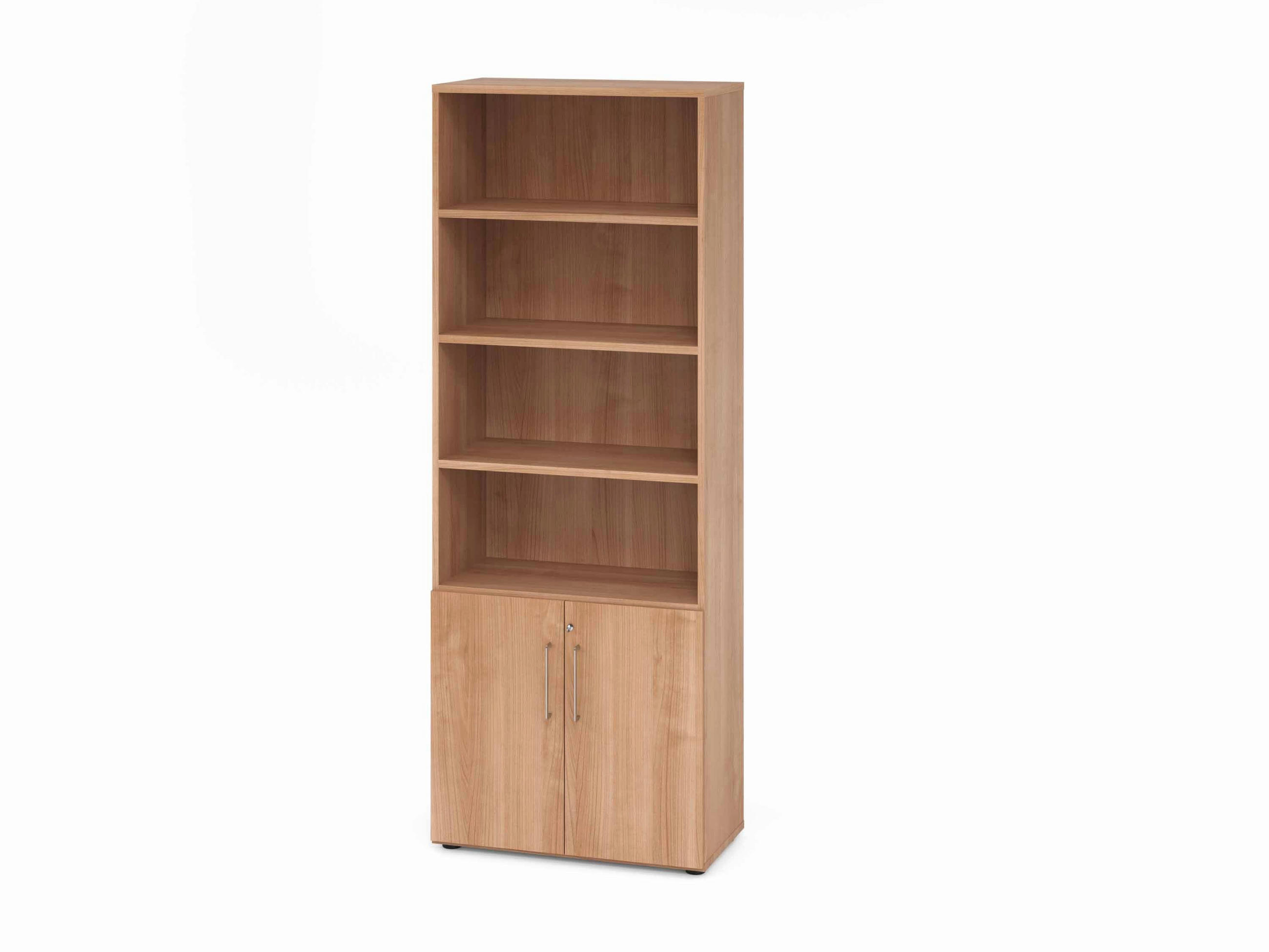 AKTENSCHRANK Nussbaumfarben  - Nussbaumfarben, Basics, Holzwerkstoff (80/215,6/41,7cm) - Venda