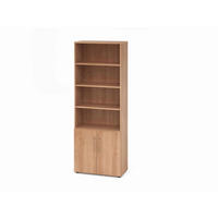 AKTENSCHRANK Nussbaumfarben  - Nussbaumfarben, Basics, Holzwerkstoff (80/215,6/41,7cm) - Venda