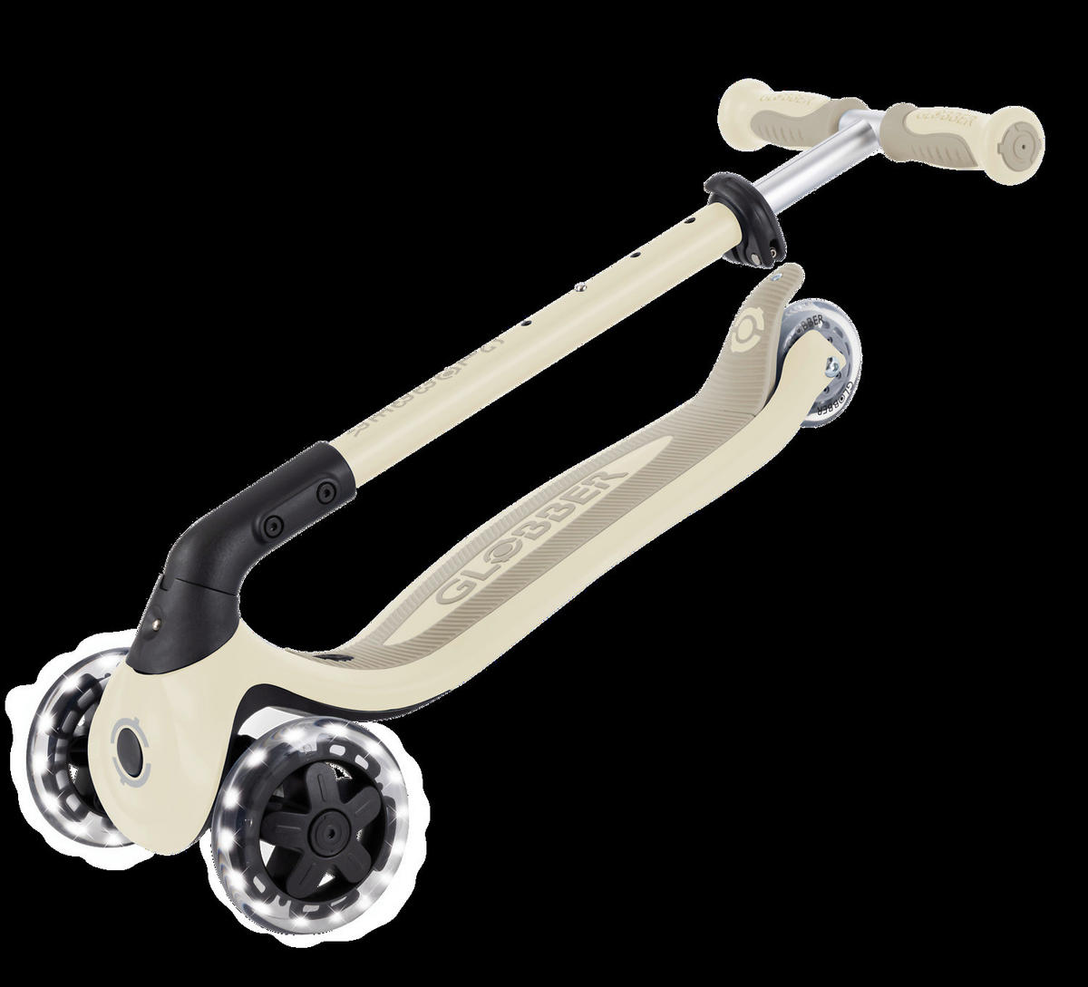 DREIRAD GO-UP BABY 360 LIGHTS  - Taupe, Basics, Kunststoff (75/29,5/102,5cm) - GLOBBER