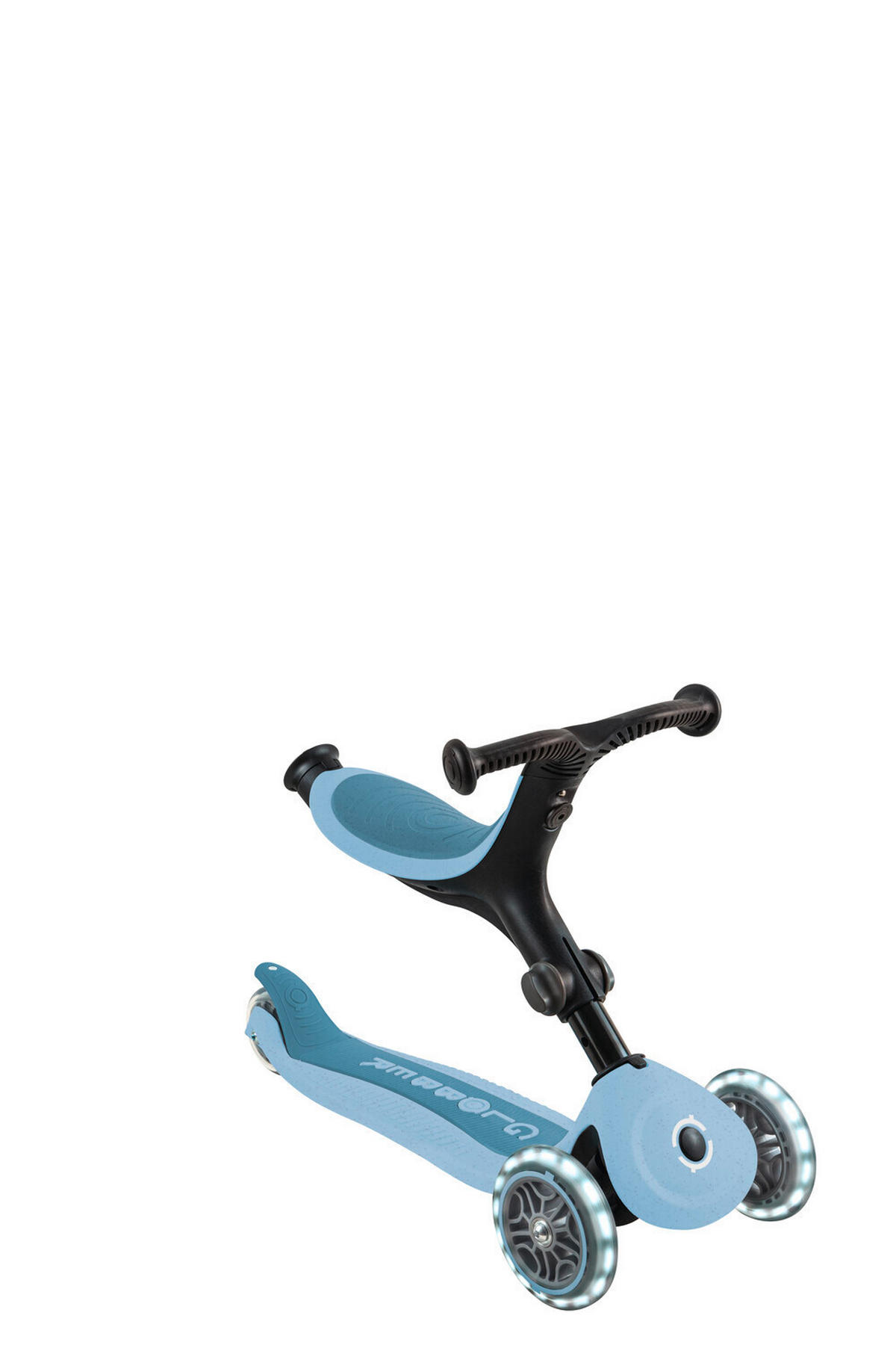 LAUFRAD GO-UP ACTIVE LIGHTS ECO 3IN1  - Blau/Beere, LIFESTYLE, Kunststoff/Metall (67cm) - GLOBBER