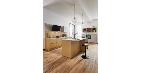 EINBAUKÜCHE   - Karamell, Design, Holzwerkstoff - Xora