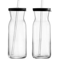 GLÄSERSET  6-teilig  - Klar/Schwarz, Basics, Glas/Kunststoff - Ritzenhoff Breker