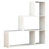 REGAL  117/123/29 cm Weiss  - Weiss, Basics, Holzwerkstoff (117/123/29cm) - MID.YOU
