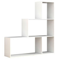 HYLLA i 117/123/29 cm vit  - vit, Basics, trämaterial (117/123/29cm) - MID.YOU