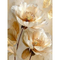 LEINWANDBILD Blumen 30/40 cm  - Multicolor, Basics, Holz/Papier (30/40cm) - Euroart