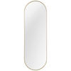 ZIDNO OGLEDALO  37,5/117/2,5 cm     - zlatna, Dizajnerski, staklo/metal (37,5/117/2,5cm) - Xora