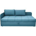 LIEGE  in Cord Blau  - Blau/Schwarz, Basics, Kunststoff/Textil (95/90/205cm) - Xora