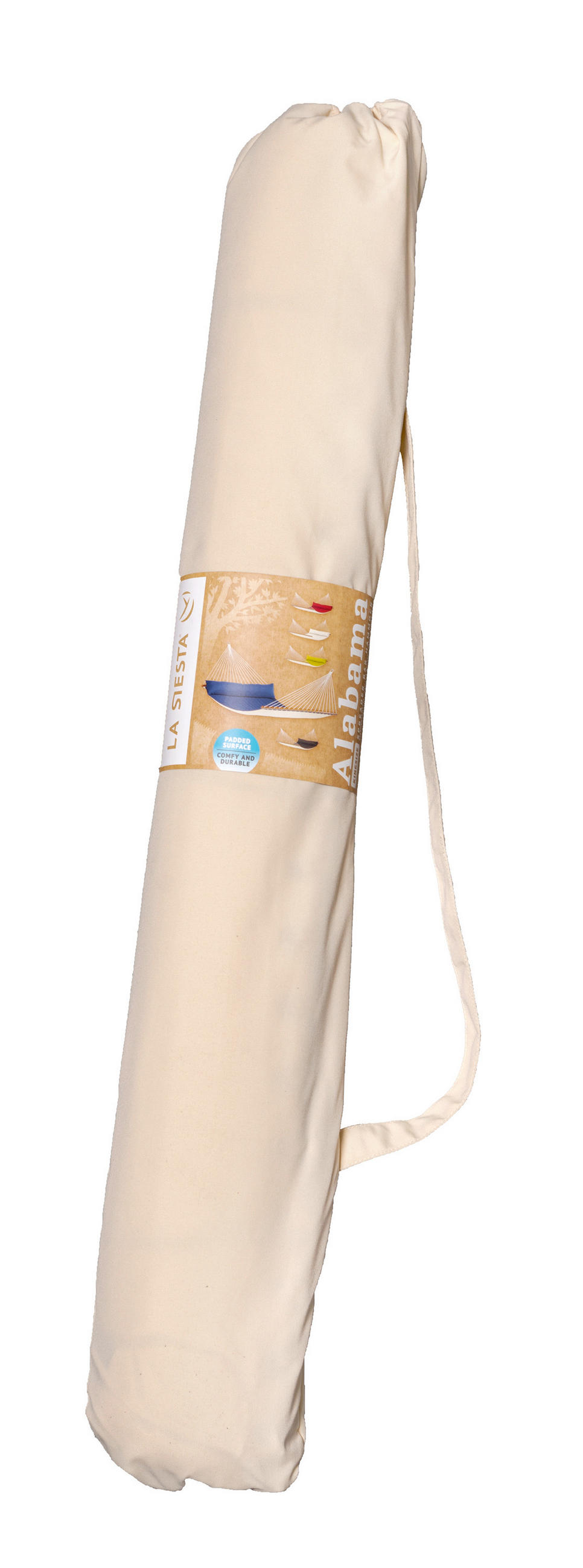 HÄNGEMATTE kingsize bar outd.  - Beige, KONVENTIONELL, Holz/Textil (140/400cm) - La Siesta