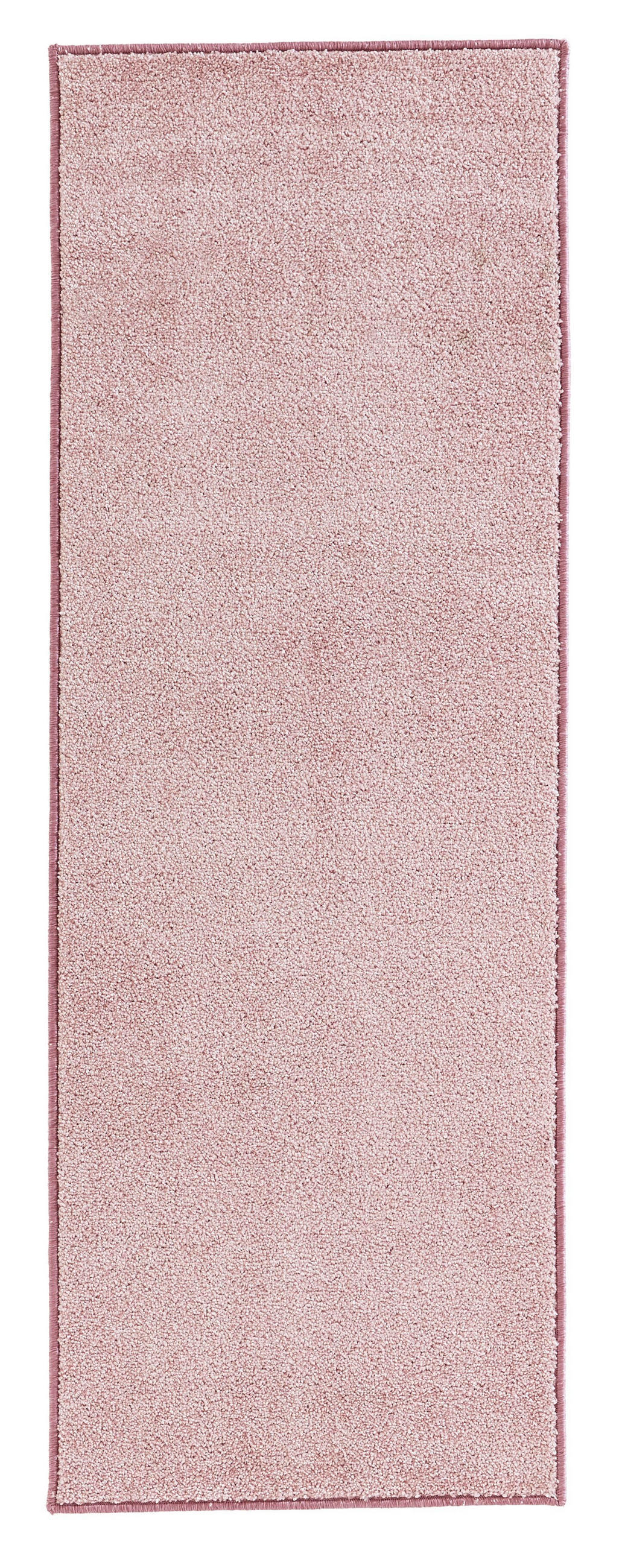 WEBTEPPICH Pure Hellrosa  - Hellrosa, Basics, Kunststoff (80/1,3/400cm) - Novel