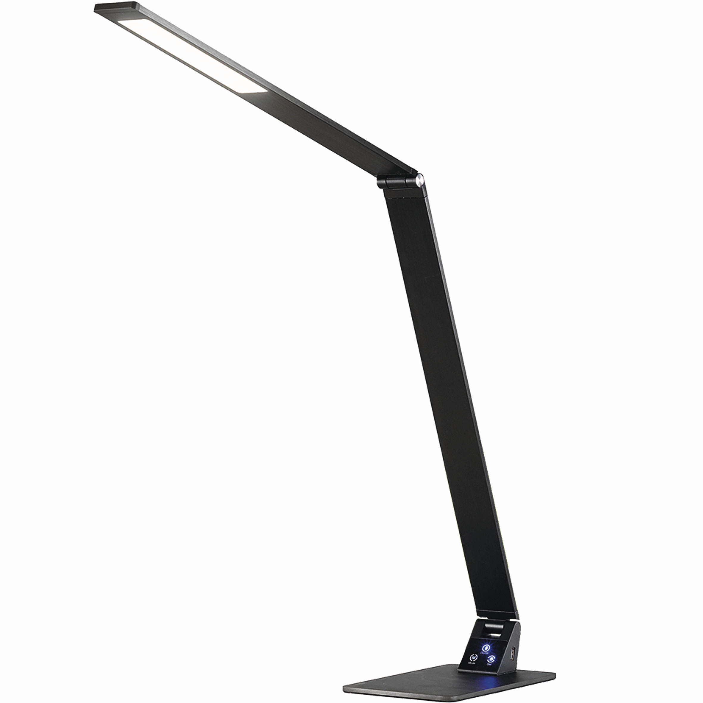 LED-SCHREIBTISCHLEUCHTE Wasp 100/106 cm   - Schwarz, Basics, Metall (100/106cm) - Fabas Luce