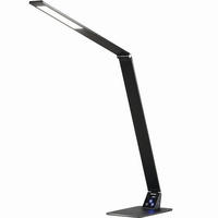 LED-SCHREIBTISCHLEUCHTE Wasp 100/106 cm   - Schwarz, Basics, Metall (100/106cm) - Fabas Luce