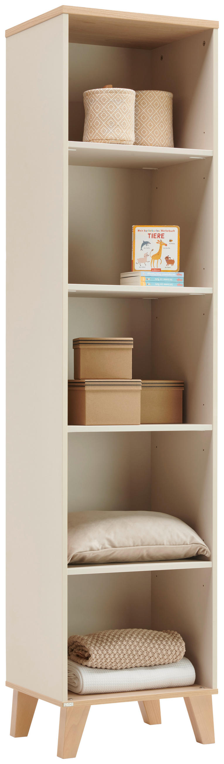 BABYREGAL MALIO Beige  - Beige, Basics, Holzwerkstoff (48,4/202,9/39,6cm) - Paidi