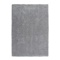 TEPIH VISOKOG FLORA 120/170 cm   srebrne boje   - srebrne boje, Konvencionalno, tekstil (120/170cm)