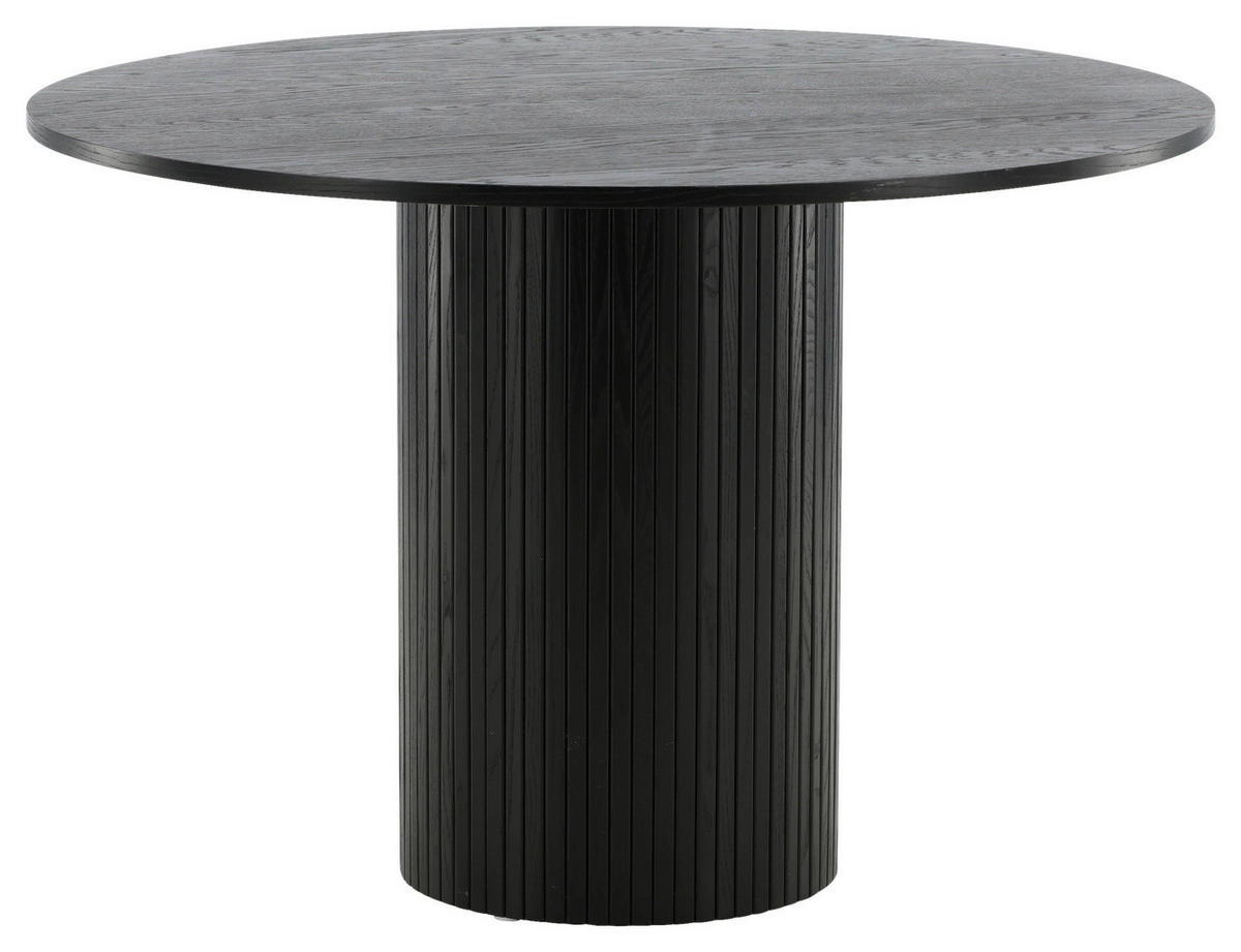 ESSTISCH in Holzwerkstoff 110/110/75 cm  - Schwarz, Design, Holzwerkstoff (110/110/75cm) - Livetastic
