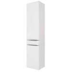 HOCHSCHRANK 40/180/35 cm  - Edelstahlfarben/Silberfarben, KONVENTIONELL, Holzwerkstoff/Kunststoff (40/180/35cm) - Xora