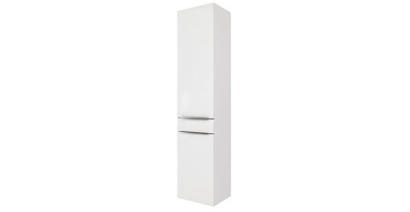 HOCHSCHRANK 40/180/35 cm - Edelstahlfarben/Silberfarben, KONVENTIONELL, Holzwerkstoff/Kunststoff (40/180/35cm) - Xora
