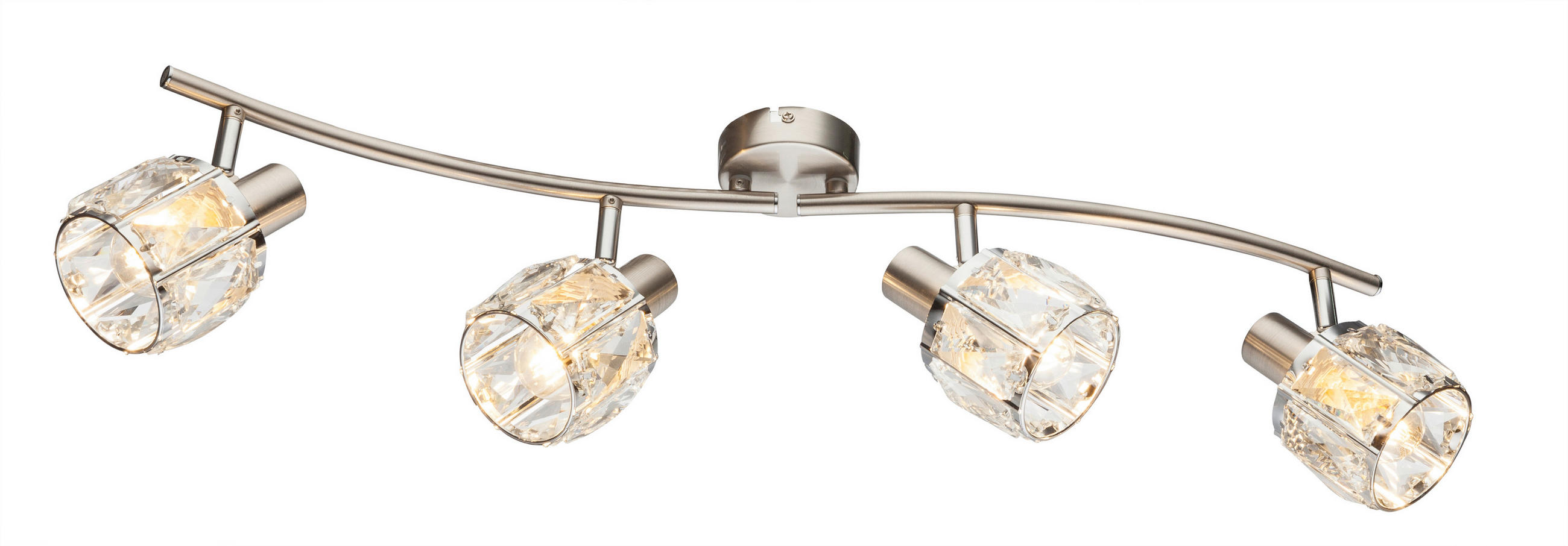 STRAHLER 70/31,5/18 cm   - Design, Glas/Metall (70/31,5/18cm) - Globo