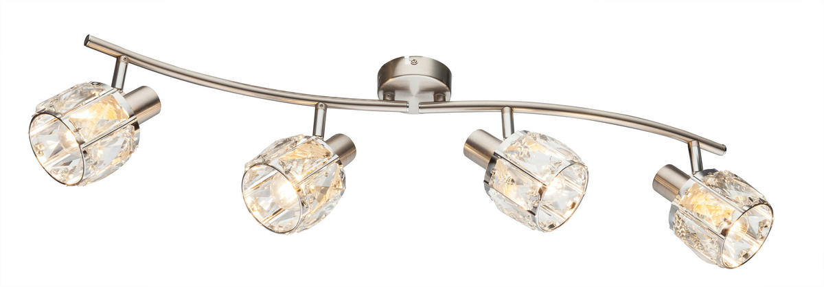 STRAHLER 70/31,5/18 cm   - Design, Glas/Metall (70/31,5/18cm) - Globo