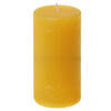 STUMPENKERZE  - Gelb, Basics (7,8/15cm)