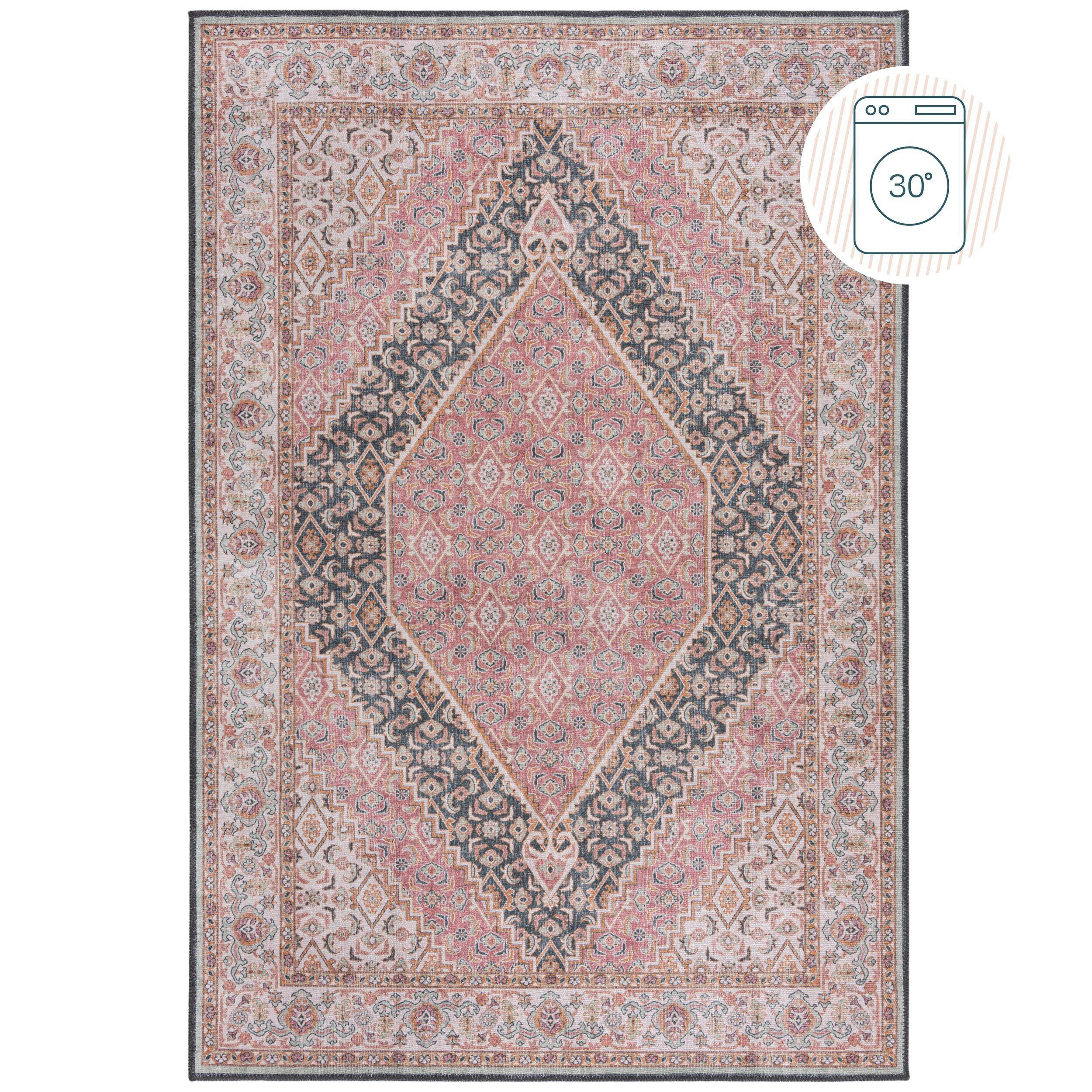 Flair Rugs TKANÝ KOBEREC, 152/230 cm růžová