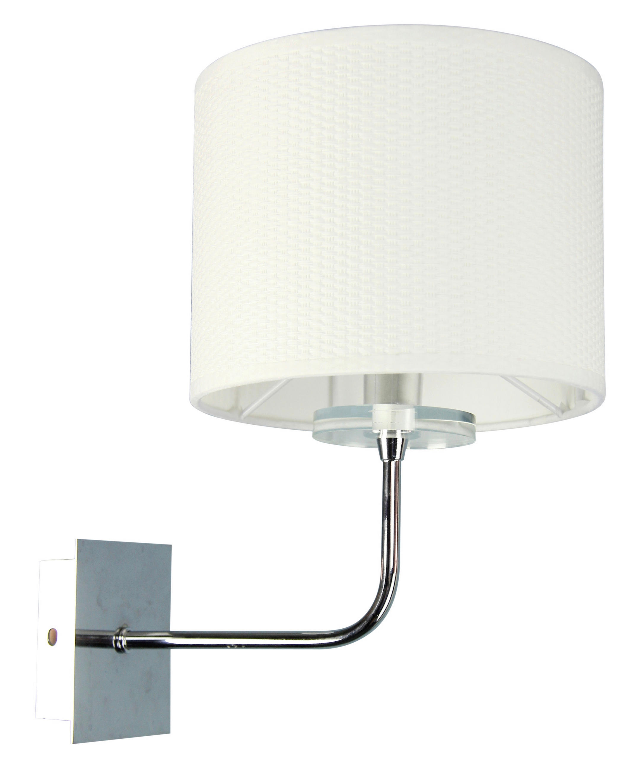 VÄGGLAMPA Estera 20/30/27 cm   - kromfärg, Klassisk, metall/plast (20/30/27cm)