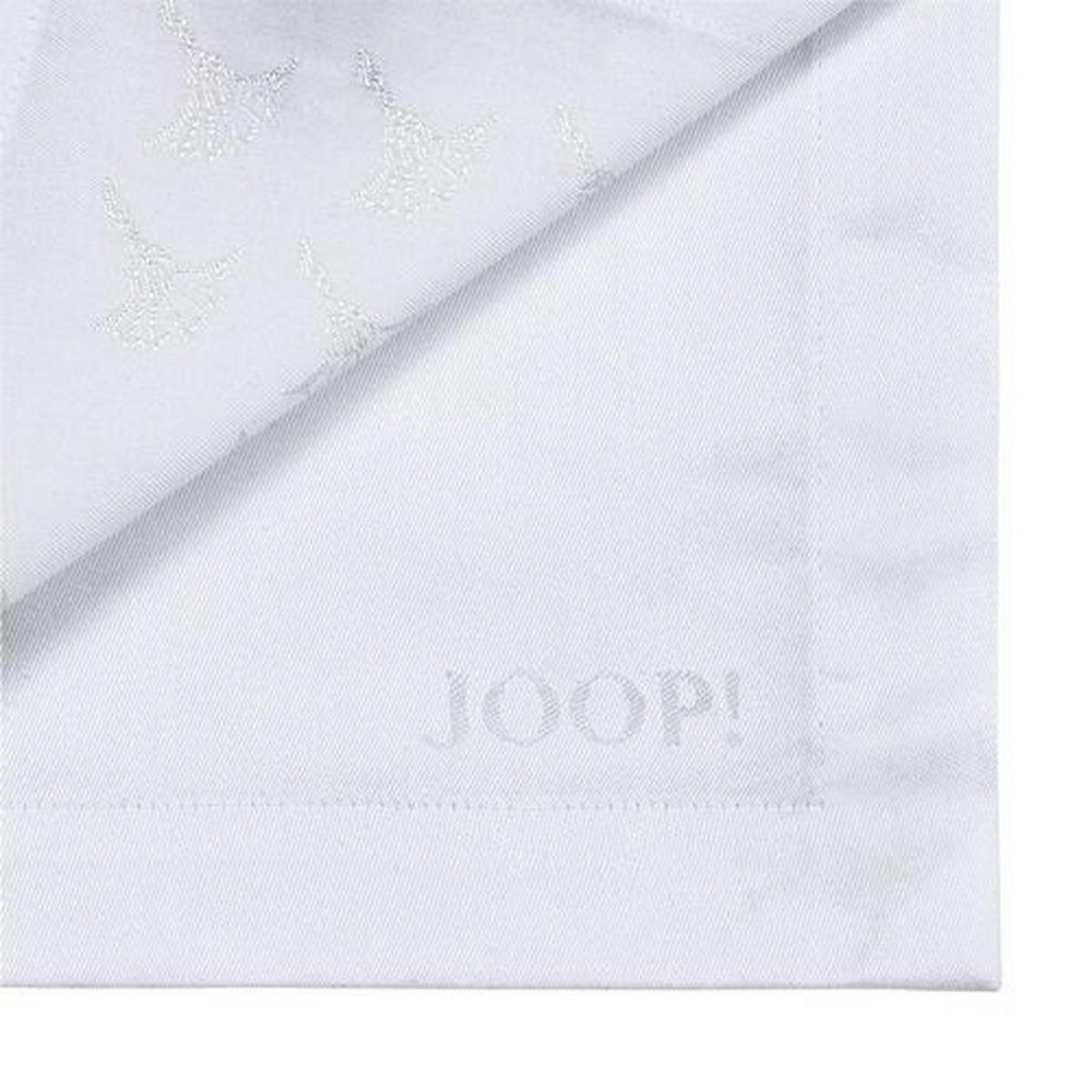 SERVIETA IZ BLAGA 50/50 cm bela  - bela, Basics, tekstil (50/50cm) - Joop!