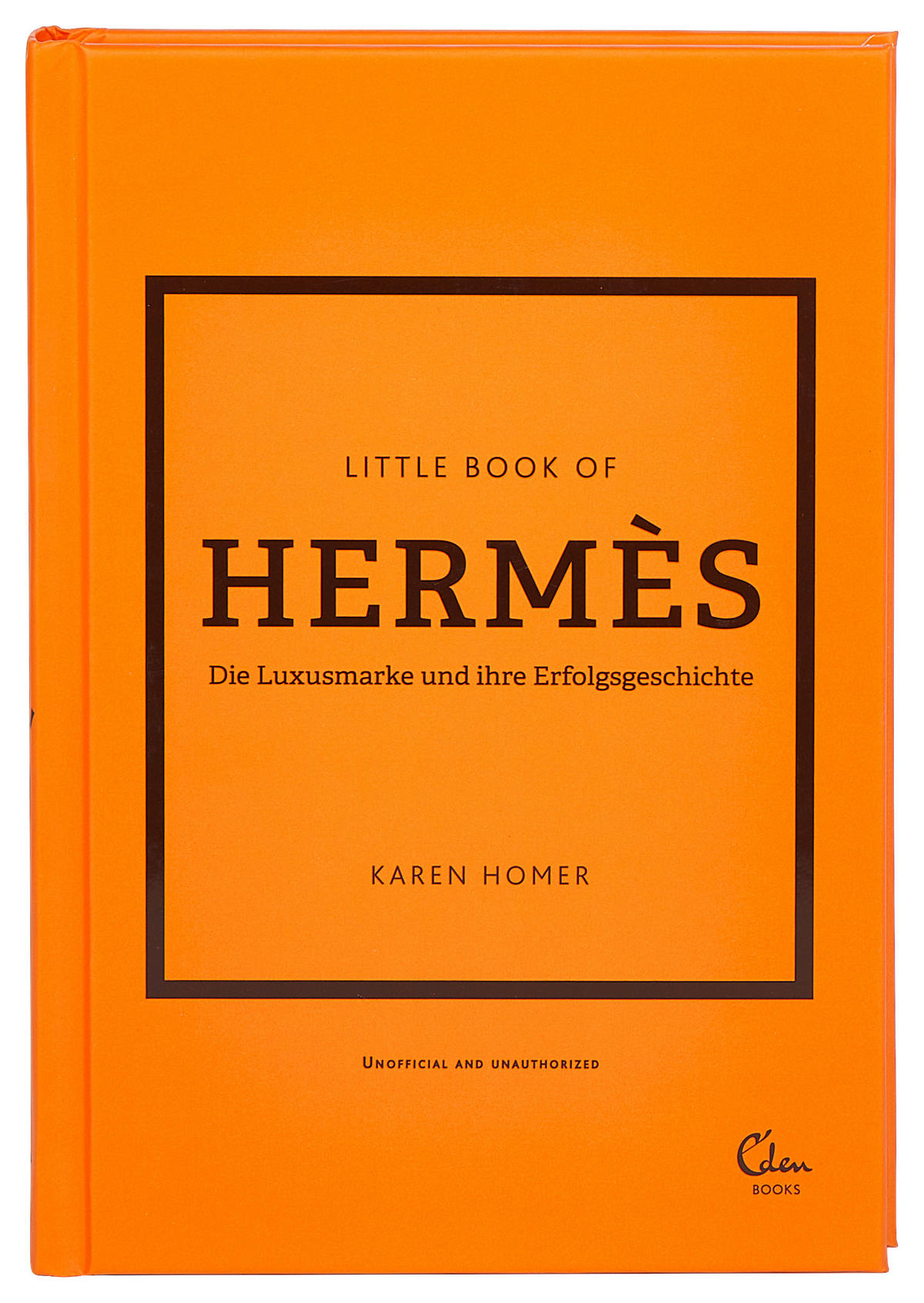 Coffee Table Book   Orange  - Orange, Design, Papier (13,2/18,8/1,8cm)