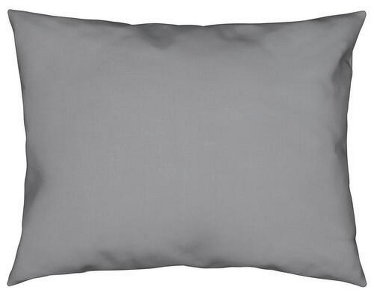 POSTELJNINA Uni 140/220 cm saten siva  - siva, Basics, tekstil (140/220cm) - Novel