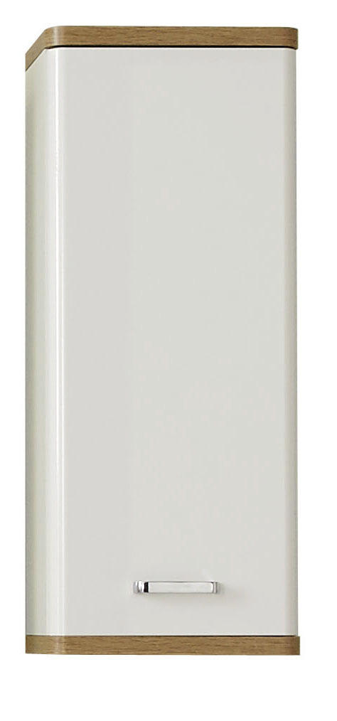 HÄNGESCHRANK 30/70/20 cm - Chromfarben/Weiss, Konventionell, Glas/Holzwerkstoff (30/70/20cm) - Xora