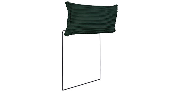 KOPFSTÜTZE - Dunkelgrün, KONVENTIONELL, Textil (50/25/15cm) - Carryhome