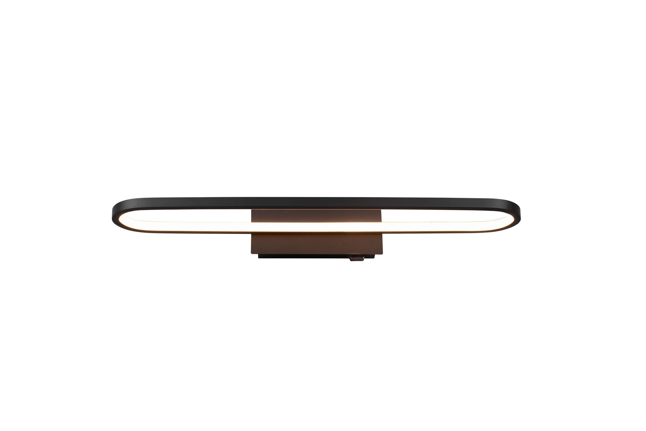 BADEZIMMER-WANDLEUCHTE Gianni 60/15/8 cm   - Schwarz, Basics, Metall (60/15/8cm) - Trio Leuchten