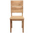 STUHL Wildeiche massiv Eichefarben - Eichefarben, Natur, Holz (43/94,5/50cm) - Linea Natura