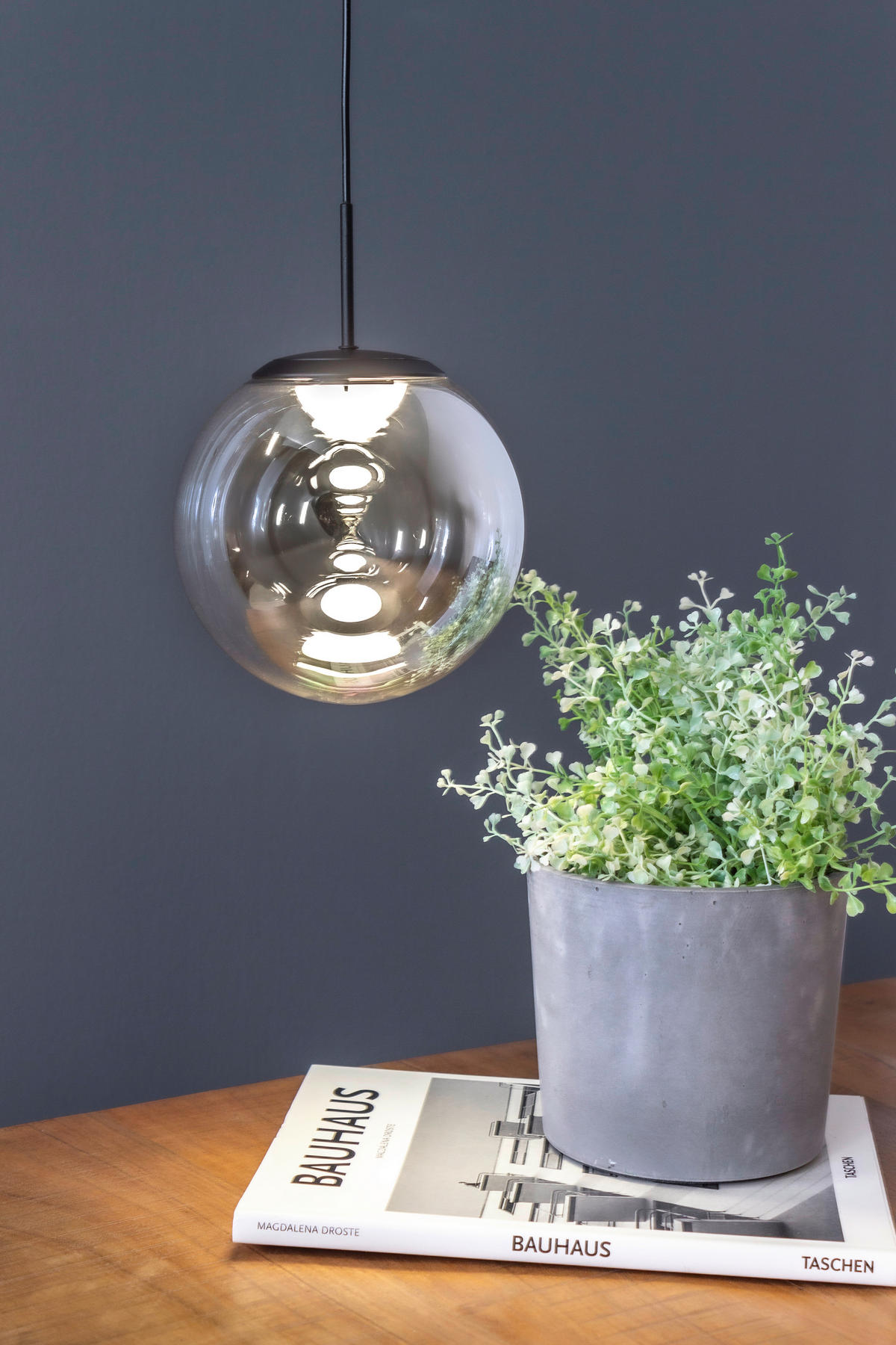 LED-HÄNGELEUCHTE 15/150 cm  - Silberfarben, Basics, Glas (15/150cm)