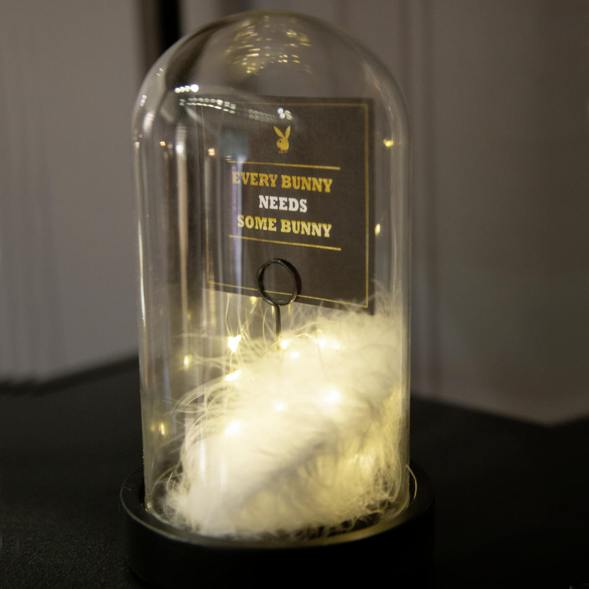 LED-DEKOLEUCHTE - Schwarz, Basics, Glas/Kunststoff (12/22,4/12cm) - Playboy